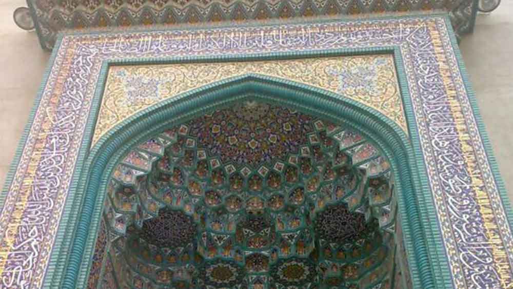 سردرب مسجد|کاشی سنتی نقش ایران 
